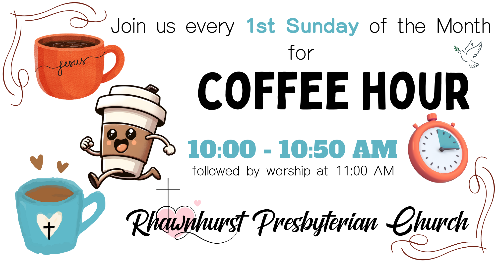 10:00AM Coffee Hour